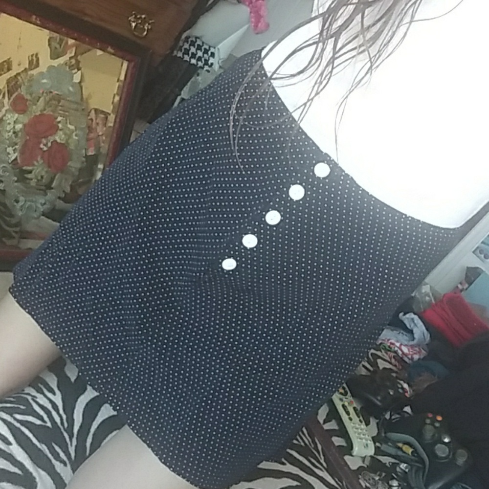 90s Polka Dot Skirt